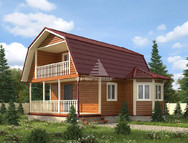 Каркасный дом «Новосибирск»
